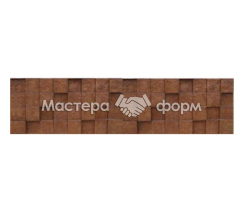 Форма для забора №201 из стеклопластика