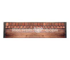 Форма для забора АБС №130