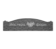 Форма для забора №29а из стеклопластика